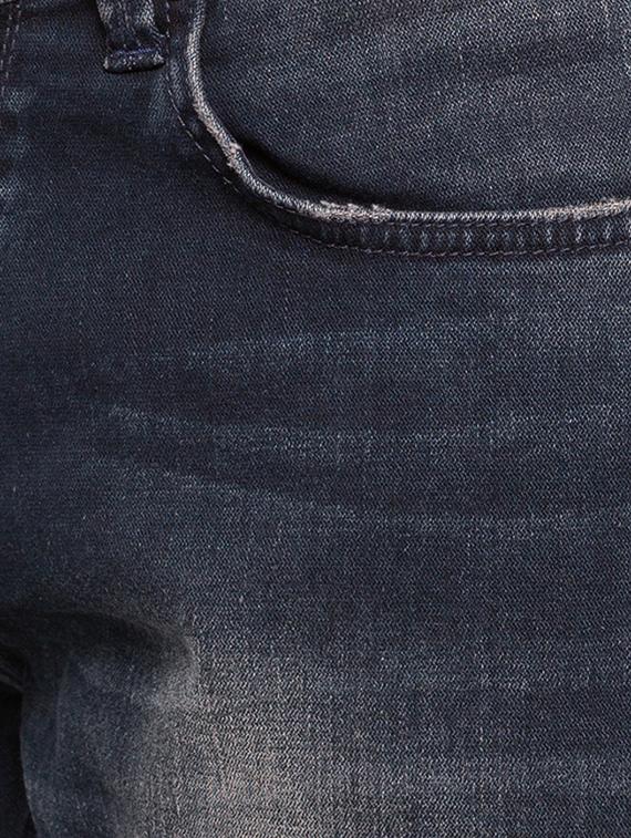 blue heavy washed jeans - 16195820 - Zoom Image - 5