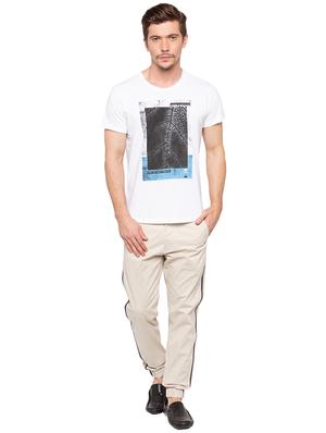 white chest print tshirt - 16195841 - Standard Image - 4