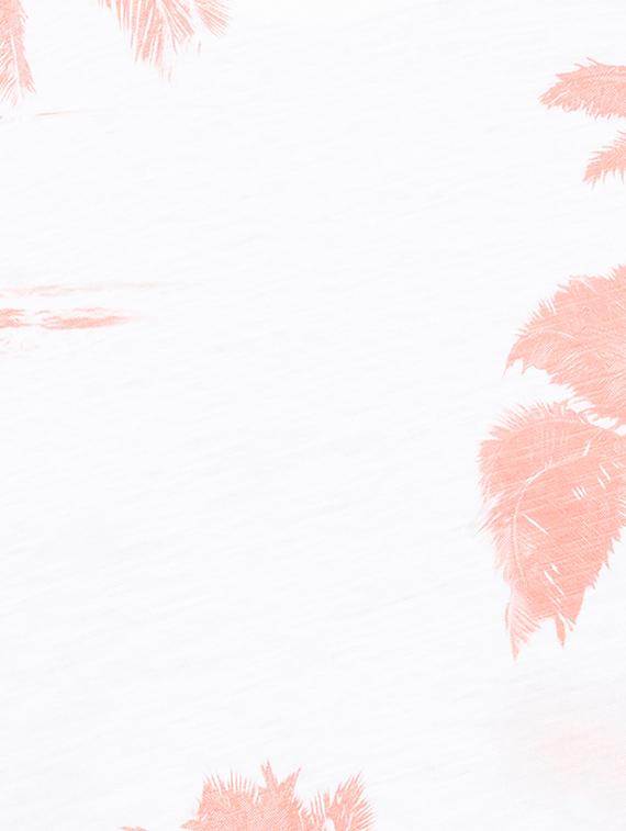 white tropical all over print tshirt - 16195846 - Zoom Image - 5