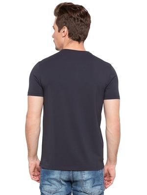 grey chest print tshirt - 16195867 - Standard Image - 3