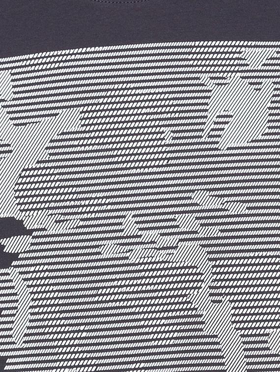 grey chest print tshirt - 16195867 - Zoom Image - 5