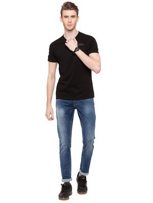 black solid pocket tshirt - 16195895 - Standard Image - 4