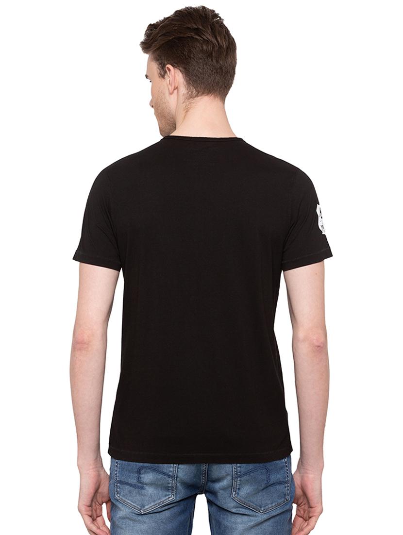 black solid pocket tshirt - 16195895 - Zoom Image - 3