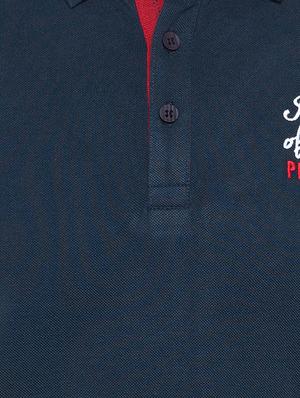 navy blue front print tshirt - 16195942 - Standard Image - 5