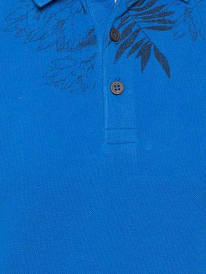 blue tropical chest print tshirt - 16195945 - Standard Image - 5