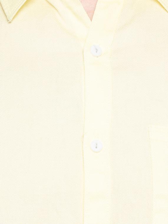 yellow solid casual shirt - 16196336 - Zoom Image - 5