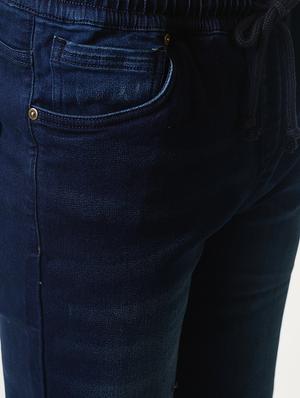blue washed denim shorts - 16196655 - Standard Image - 5
