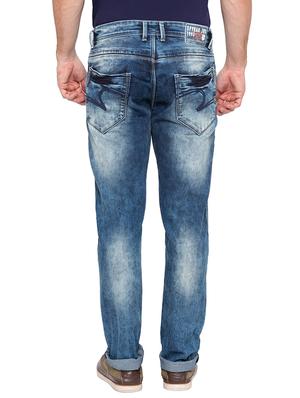 blue heavy washed jeans - 16197860 - Standard Image - 3