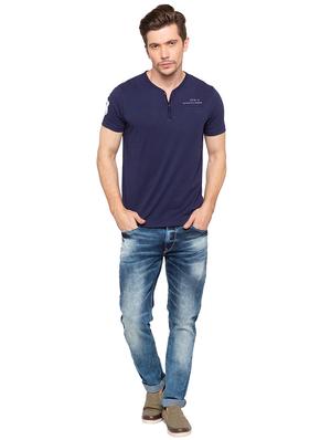blue heavy washed jeans - 16197860 - Standard Image - 4