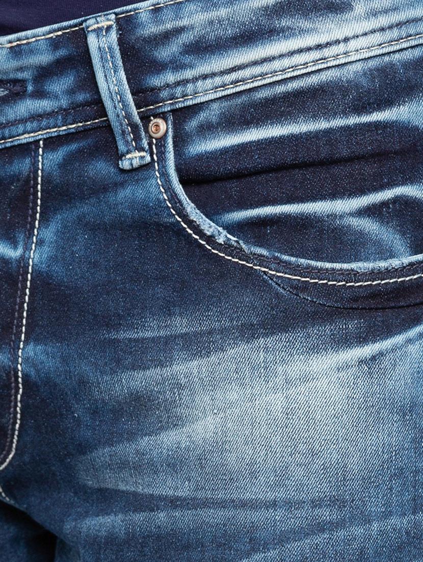 blue heavy washed jeans - 16197860 - Zoom Image - 5
