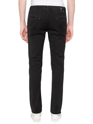 black plain denim jeans - 16197861 - Standard Image - 3
