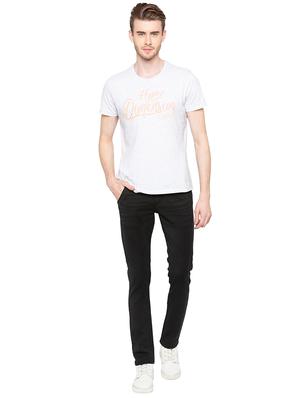 black plain denim jeans - 16197861 - Standard Image - 4
