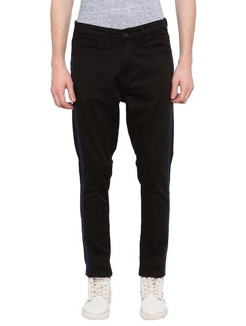 black plain denim jeans - 16197877 - Standard Image - 1