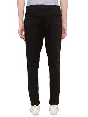 black plain denim jeans - 16197877 - Standard Image - 3