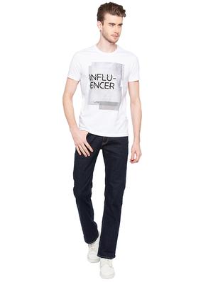 navy blue plain denim jeans - 16197904 - Standard Image - 4