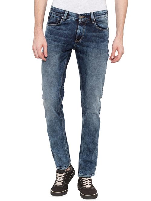 blue heavy washed jeans - 16197938 - Standard Image - 1