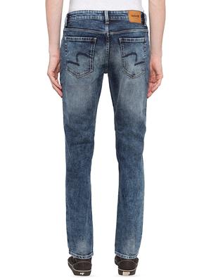blue heavy washed jeans - 16197938 - Standard Image - 3