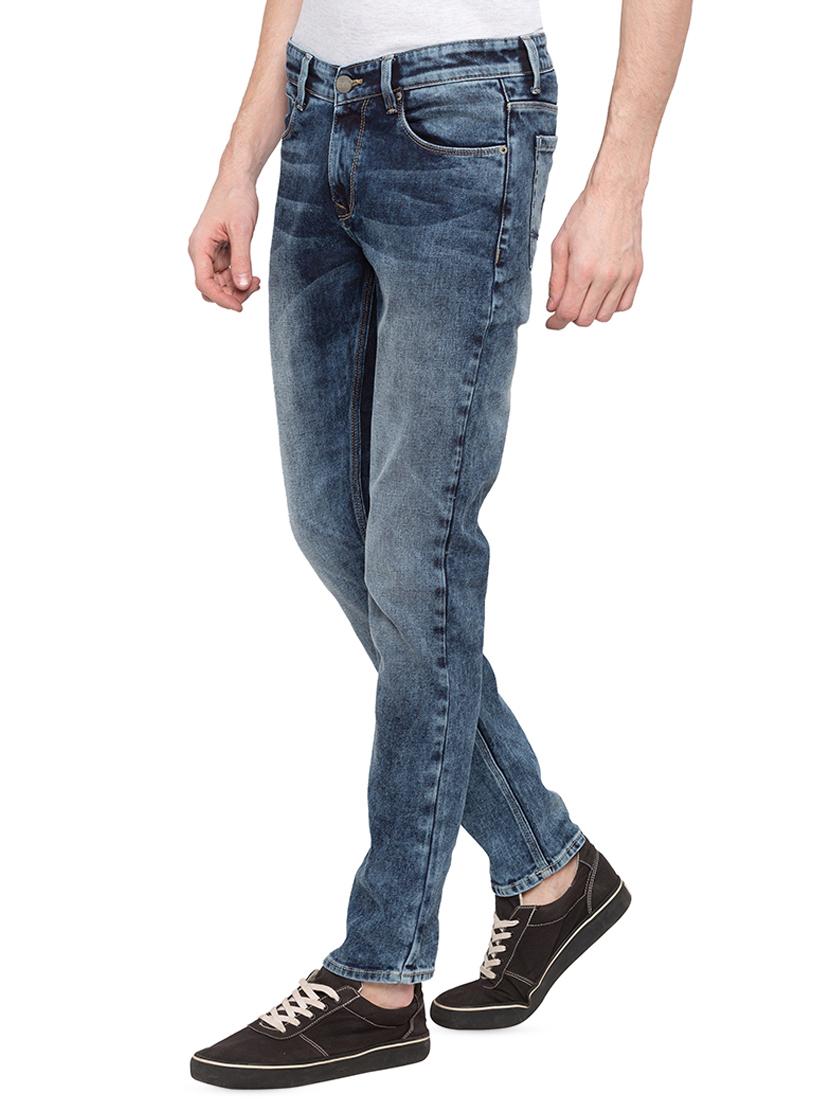 blue heavy washed jeans - 16197938 - Zoom Image - 2