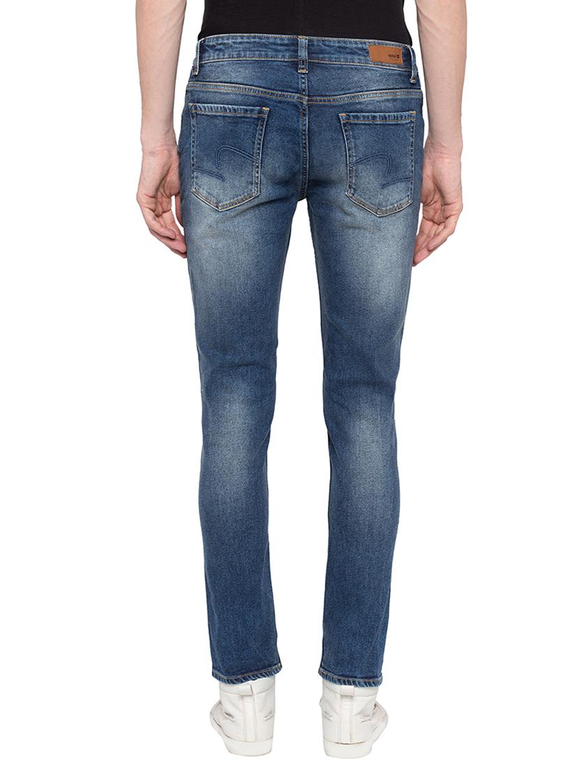 blue heavy washed jeans - 16197958 - Zoom Image - 3