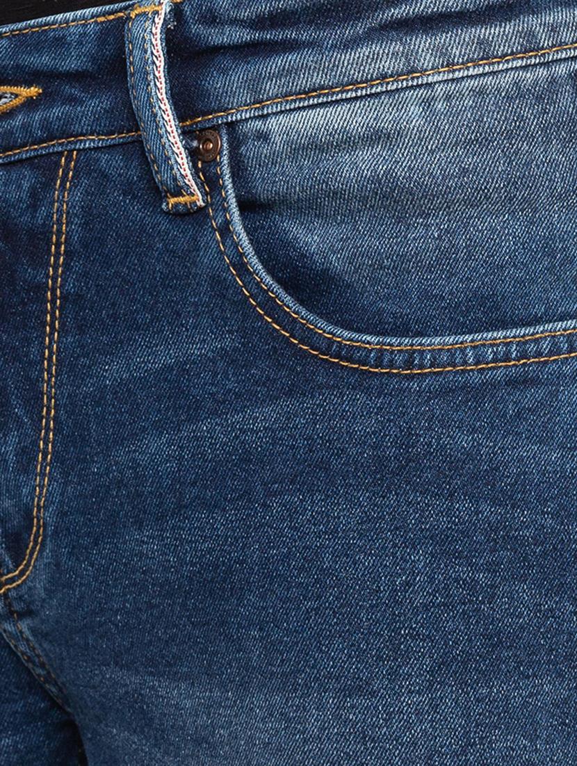 blue heavy washed jeans - 16197958 - Zoom Image - 5