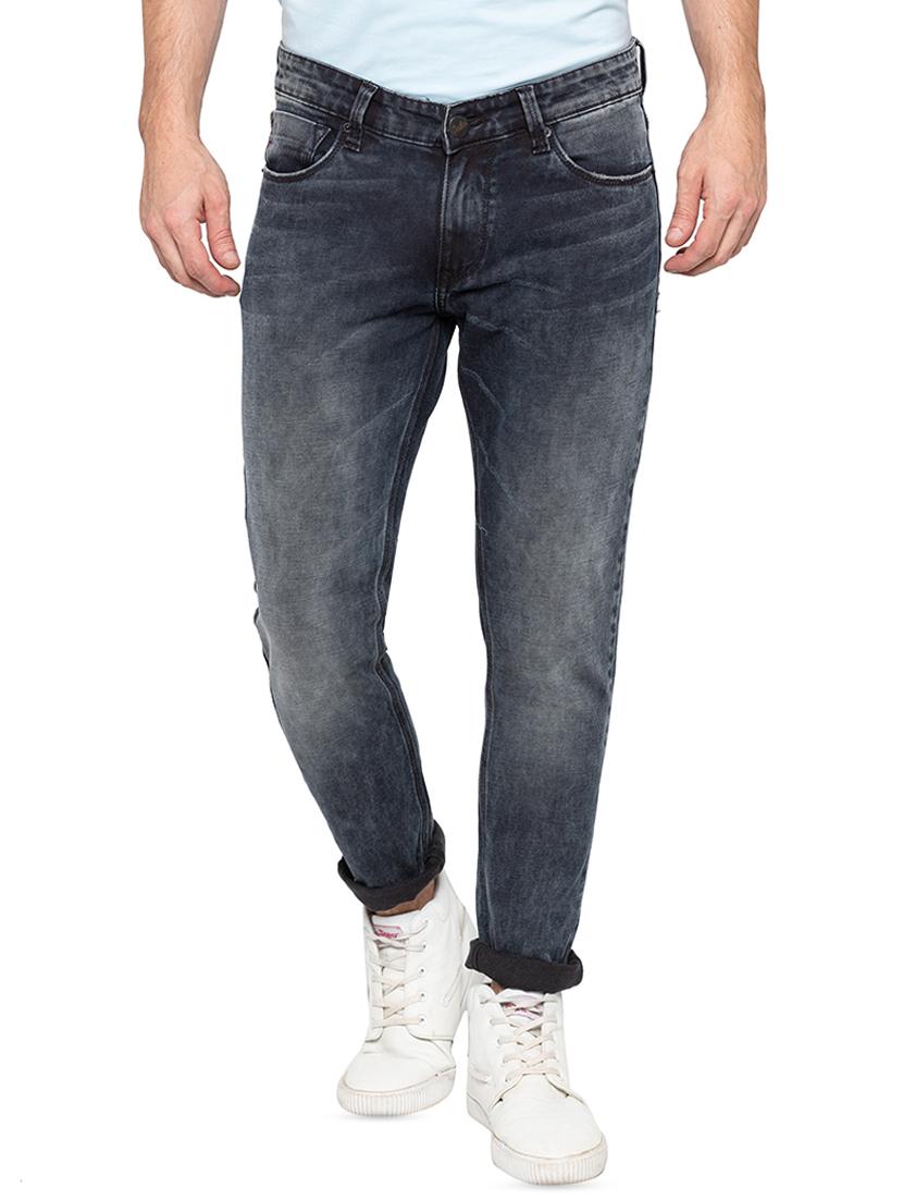 grey heavy washed jeans - 16197975 - Zoom Image - 1