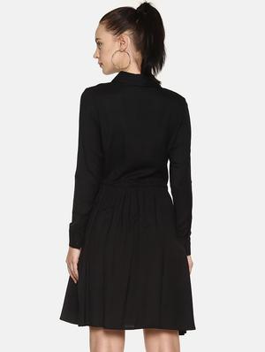 pocket detail drawstring a-line dress - 16198011 - Standard Image - 3