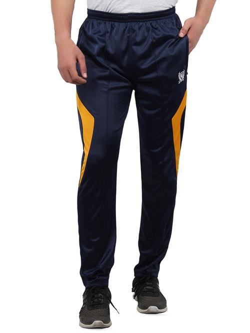black polyester full length track pant - 16198351 - Very Small Image - 1