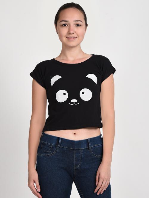 cap sleeved crop top - 16198942 - Standard Image - 1
