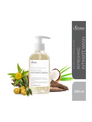 sirona natural ph balanced intimate wash helps reduce odor, itching & maintains hygiene for men and women - 200 ml - 16200435 - Standard Image - 2