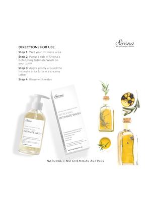sirona natural ph balanced intimate wash helps reduce odor, itching & maintains hygiene for men and women - 200 ml - 16200435 - Standard Image - 8