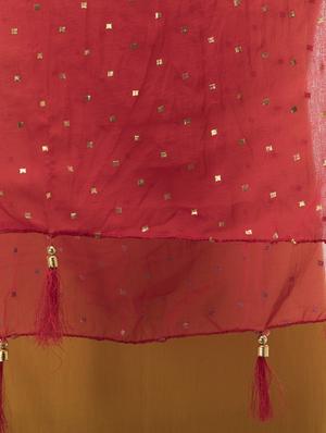pita embellished dupatta - 16200706 - Standard Image - 2