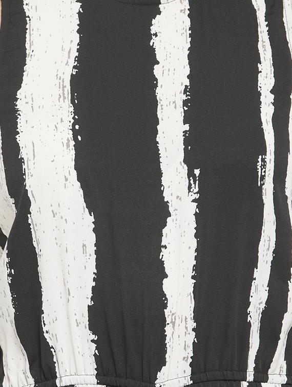 frill trim striped romper - 16201017 - Zoom Image - 5