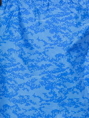 blue printed shorts - 16201595 - Standard Image - 5