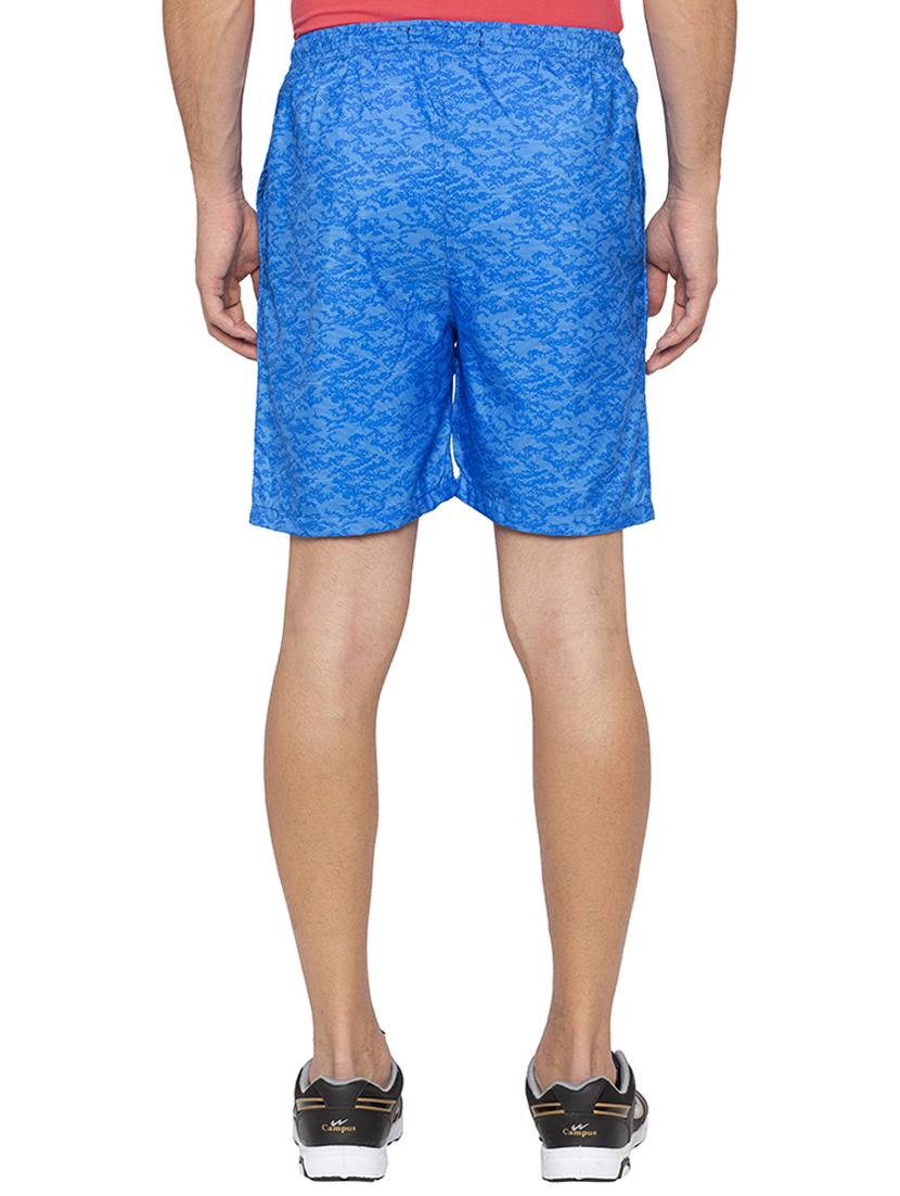 blue printed shorts - 16201595 - Zoom Image - 3