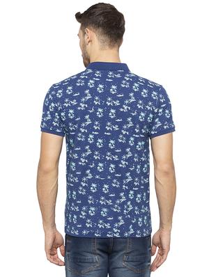 blue all over print t-shirt - 16201604 - Standard Image - 3