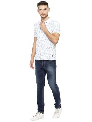 white all over print t-shirt - 16201605 - Standard Image - 4