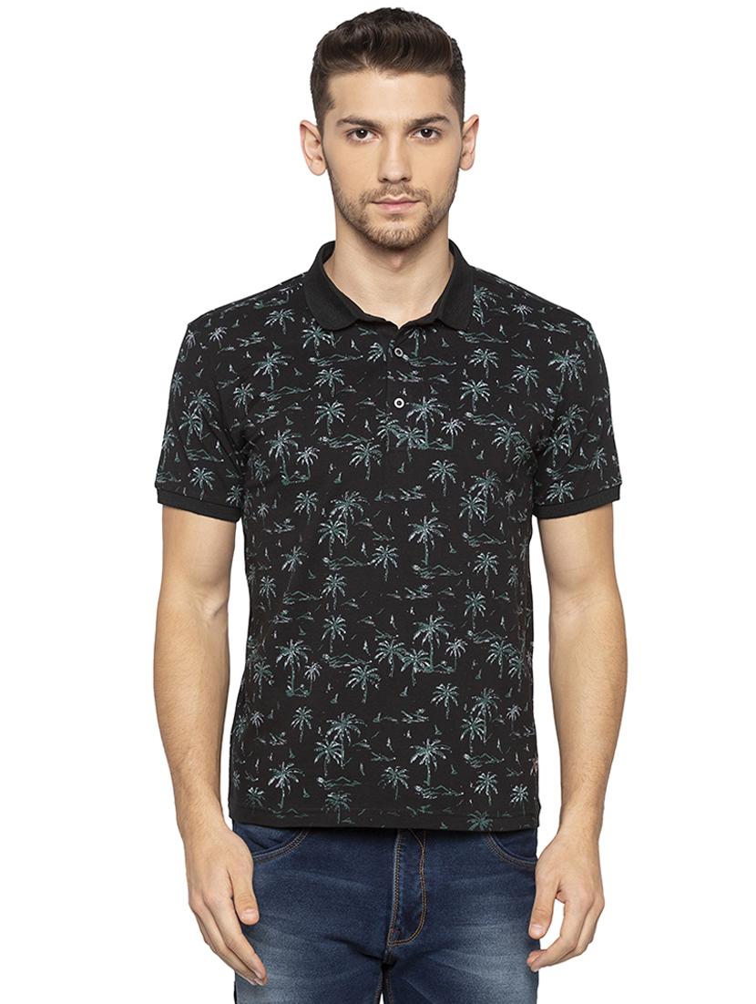 black all over print t-shirt - 16201606 - Zoom Image - 1