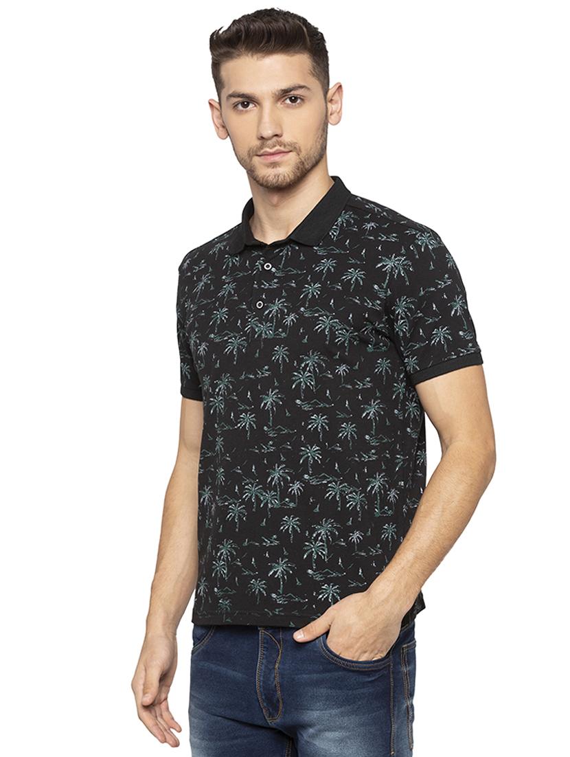 black all over print t-shirt - 16201606 - Zoom Image - 2