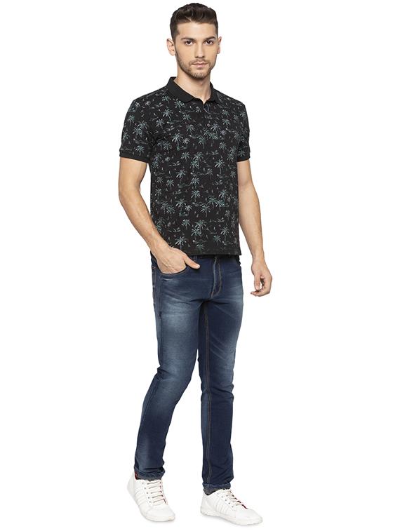 black all over print t-shirt - 16201606 - Zoom Image - 4