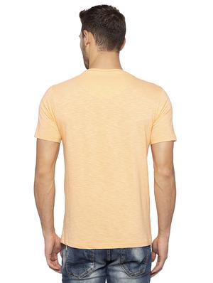 orange front print t-shirt - 16201641 - Standard Image - 3
