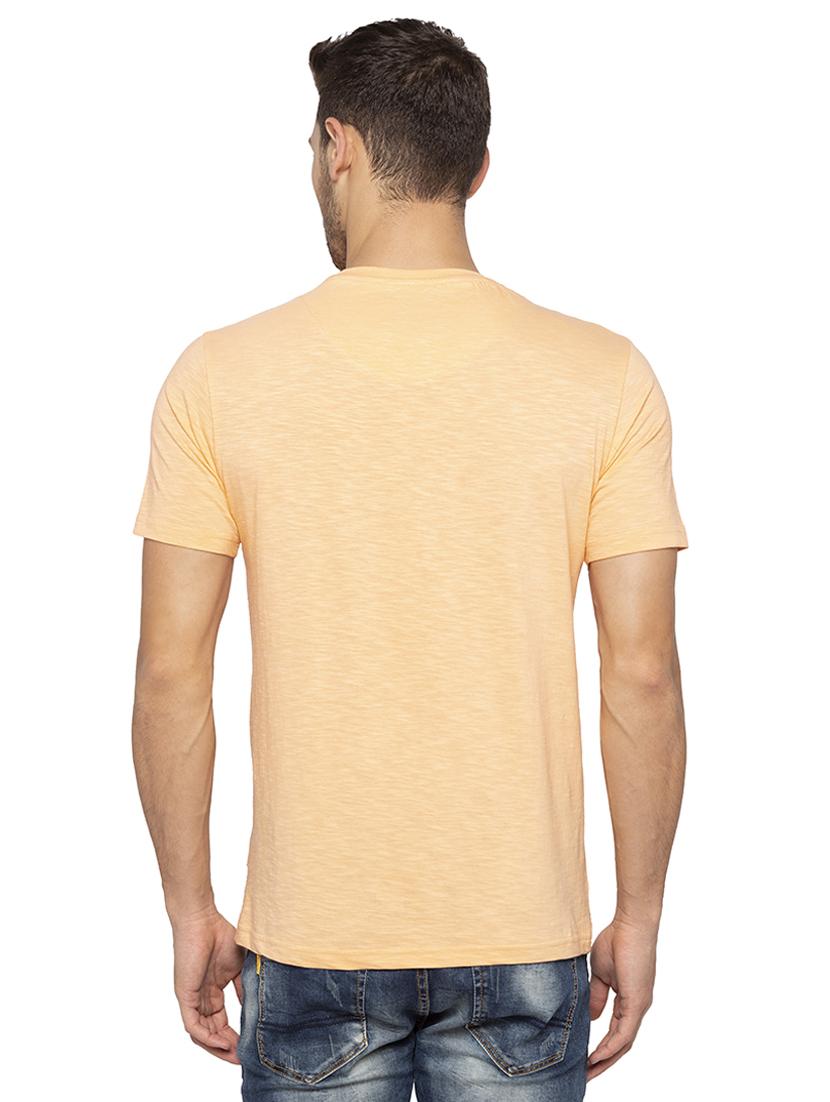 orange front print t-shirt - 16201641 - Zoom Image - 3