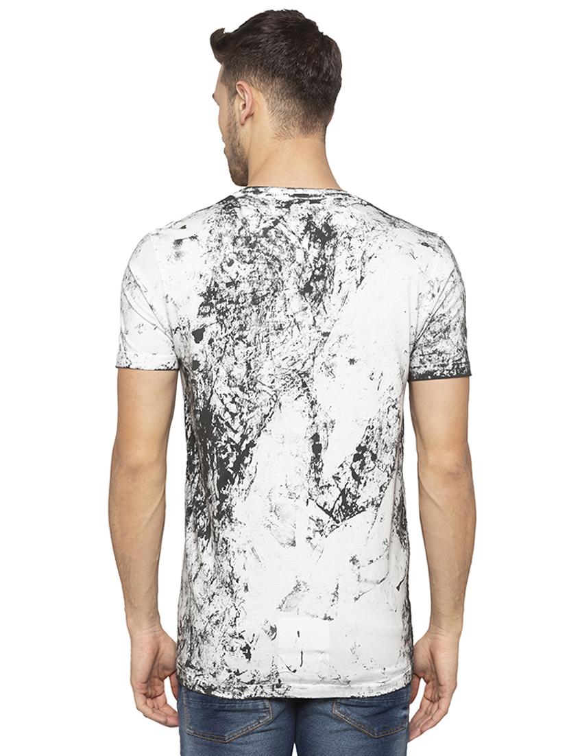 white all over print t-shirt - 16201642 - Zoom Image - 3