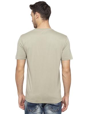grey typographic chest print t-shirt - 16201646 - Standard Image - 3