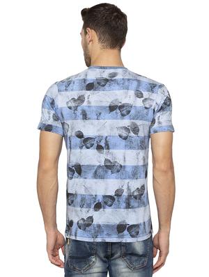 blue all over print t-shirt - 16201648 - Standard Image - 3
