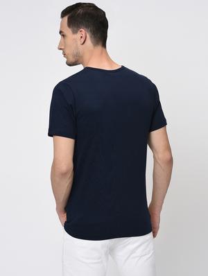 yellow color block tshirt - 16202000 - Standard Image - 3