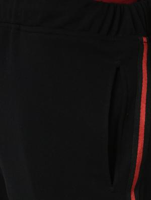 black cotton shorts - 16202023 - Standard Image - 4