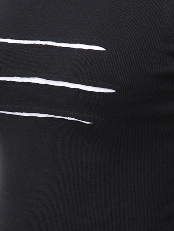 contrast front crop top - 16202073 - Zoom Image - 5