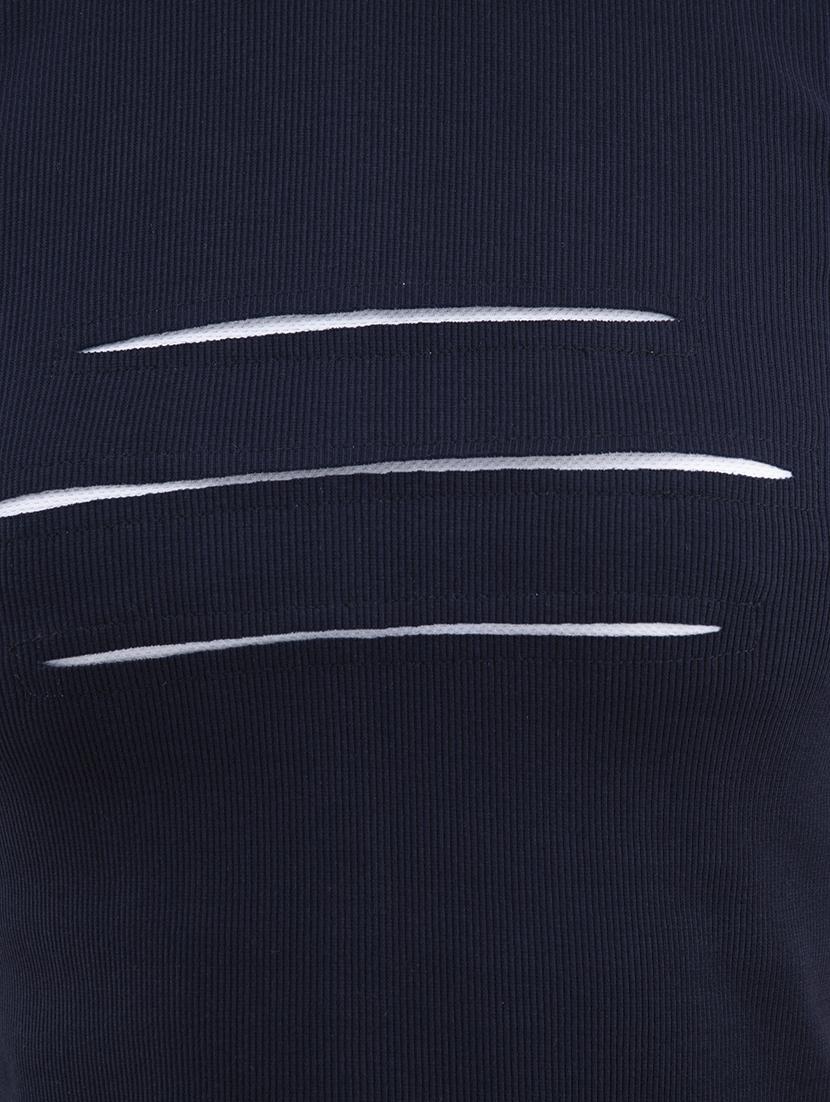 contrast front crop top - 16202074 - Zoom Image - 5