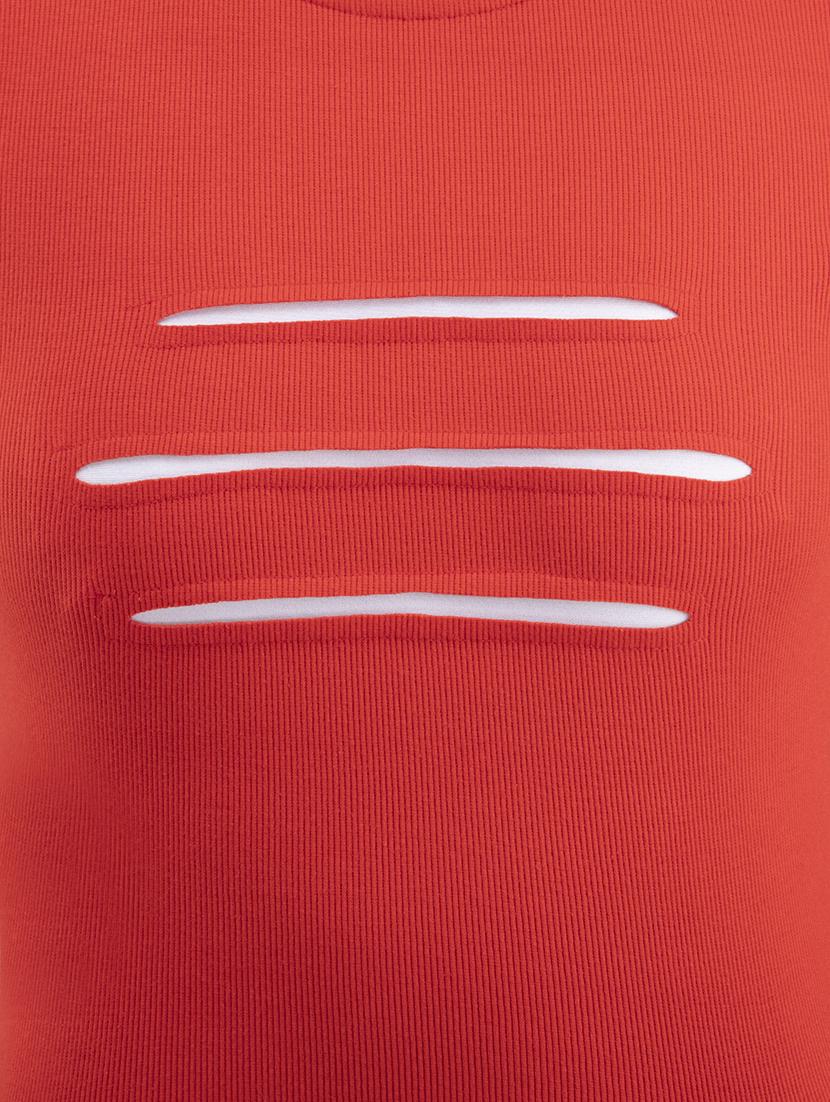 contrast front crop top - 16202078 - Zoom Image - 5
