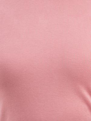 flute sleeved crop top - 16202620 - Standard Image - 5